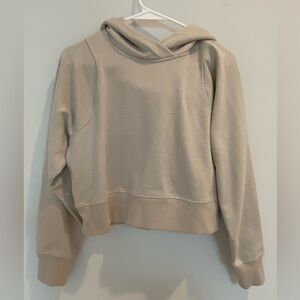 Lululemon Grey Sparkle Hooded Sweatshirt Size 6